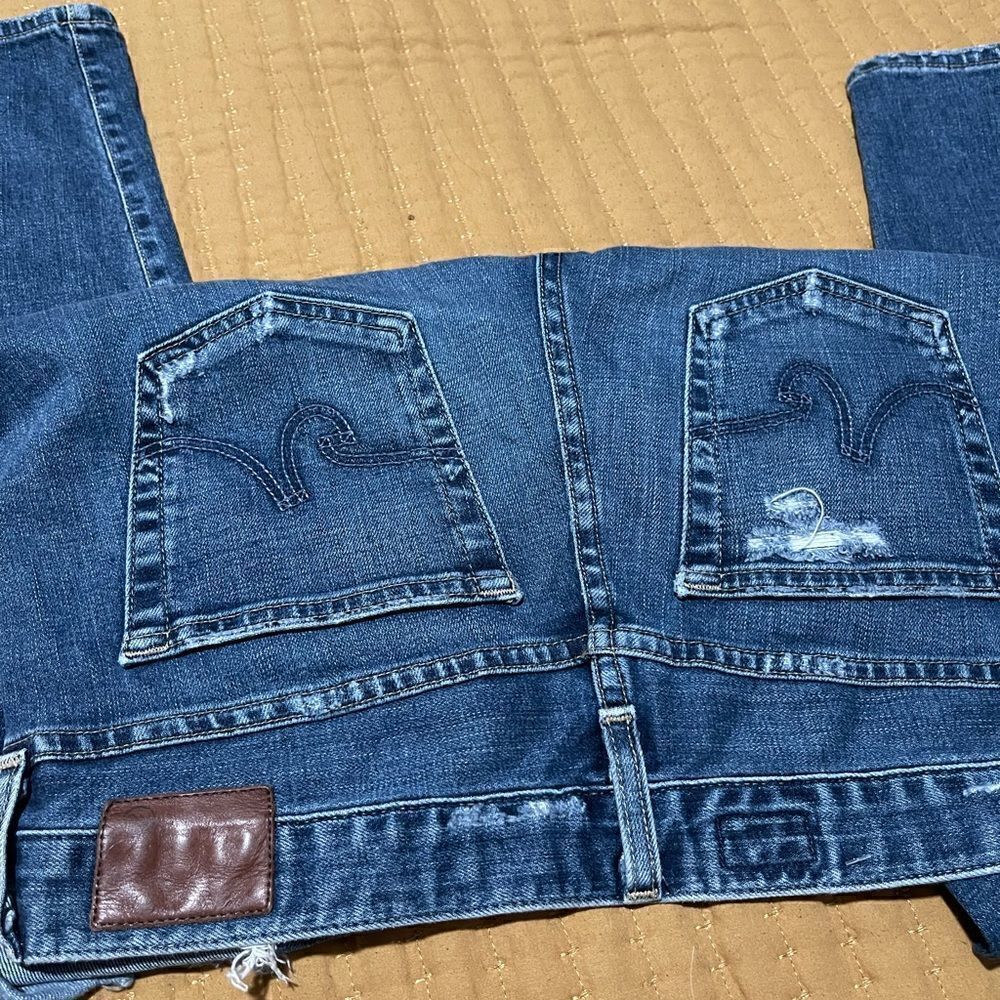 AG Adriano Goldschmied The Nikki relaxed skinny jeans 27R - Picture 5 of 11